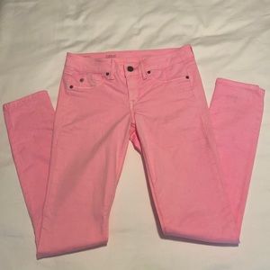 Saks fifth Avenue light pink jeans